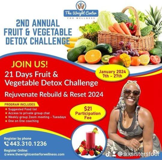 2nd Annual Fruit & Veggie Detox